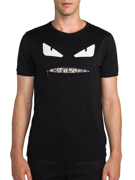 fendi monster t shirt sale|fendi t shirts.